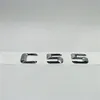 Para Mercedes-Benz Classe C C43 C55 C63 C160 C180 C200 C220 C230 C250 W210 W212 Tronco Traseiro Emblema Emblema Logotipo Placa de Identificação Adesivos184A