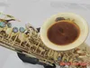 New Alto Saxophone Japan YANAGI W01 Eb Sax Golden Plated Brass Instruments Music woodwind mouthpiece sax Professional Saxofone Free shipping