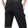 Andningsbar Lätt Vattentät Snabbtorkad Casual Pants Män Sommar Armé Militärstil Byxor Mäns Taktiska Lastbyxor Man Q190330