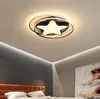 LEDシーリングライト鉄ランプシェード照明器具ランプ子供赤ちゃんキッズ寝室の照明器具カラフルな照明ライトミニ