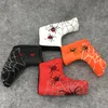 Ny Golf Headcover High Quality Pu Leather Golf Putter Protecter med Spider Embroider Golf Cover 4Colour4350023