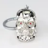 2021 Popular Movie The Terminator Key Chains 3D Gothic Skull Skeleton Keyrings For Men Jewelry18936279534