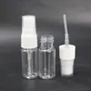 50PCS Spray Bottle 10ml 30ml 50 ml 60ml 100ml Transparent plast Parfymfyllningsbar flaska