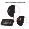 X5 Car HUD Head Up Display Vehicle OBD2 Car Speedometer Windshield Projector Driving Speed Alarm Voltage MPH KM/H Display