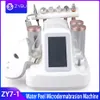 New Water Casca Microdermoabrasão Hydra Skin Dermaabrasão Facial Diodo em Levado PDT Máscara Oxygen Jet Rosto Elevador Ultrasonic Home Facial Beauty Machine