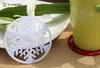 Vente en gros - 10 pcs / lot Snow Coasters Pour la décoration de Noël pour la maison Snowflake Isolation Coasters Table Dcorative