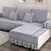 Waterproof quilted sofa covers lace embroidered sofa skirt suitable for living room decoration a variety of styles3088726