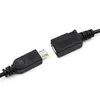 21см черный 2 В 1 OTG Micro USB хост питания Y разветвитель USB адаптер для Micro 5 Pin Мужской Женский кабель