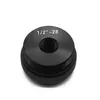 1/2"-28 Maglite D Cell Thread Adapter Tail End Cap Black, Free & Fast USPS Shipping From US STOCK