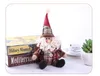 Christmas Doll Toys Santa Claus Snowman Elk xmas Tree Hanging Ornament Decoration for Home Party Gifts LXL348-A