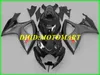 Kit de junção de molde de injeção para SUZUKI GSXR600 750 K6 06 07 GSXR600 GSXR750 2006 2007 ABS Cinzento brilho preto Carenagens set SB09