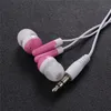 Atacado descartáveis ​​Earphones Auscultadores Fones de ouvido de baixo custo para biblioteca Teatro Museu Escola, hotel, presente Hospital 12 cores