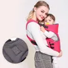 0 till 24m baby Sling Wrap Multifunktion Nyfödda babybärare ryggsäck andningsbar bomullsbarn som bär bälte mamma pappa sling wrap