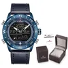 Heren Horloges Topmerk NAVIFORCE Mode Sport Horloge Mannen Waterdicht Quartz Klok Militaire Horloge Met Box Set Voor 2383