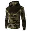 Velvet hoodie sweatshirts Mäns höst vinter varma toppar stor storlek full ärm sweatshirt ren färg smal passform topp ## 5 cx200805