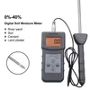 Freeshipping Pms710 100% Digital Soil Moisture Meter Test River Sand Soil Cement and Plaster Sensor Tool