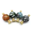 Smoke Us Color Wig Wag Glass Bubble Carb Cap Gekleurde unieke universele doppen voor kwarts banger nagels glazen bongs