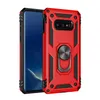 For One Plus 7Pro Military Anti-Drop Protection Magnetic Ring Kickstand PC TPU Phone Case Cover