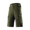 Cykling Shorts Mäns MTB Shorts Mountain Bike Outdoor Sport Ropa Andas Loose Fit Ringa Cykling Zip Ficka