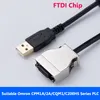 Freeshipping Suitable Omron PLC Programming Cable USB-CIF02+ Download Cable CPM1A/2A/CQM1/C200HS PLC Data Line