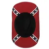 Sommer Unisex handgemachte amerikanische Flagge Cowboy Stroh Sonnenhut mit Lederband USA Wild Brim Caps für Männer und Frauen