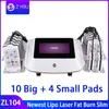 Newest Laser Fat Loss Machine 14 Pads 5mw 635nm-650nm Lipo Laser Fat Burning Cellulite Removal Body Shaping Slimming Machine