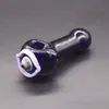 Eye Design Heady Spoon Smoking Pipes 4 Inch Whole Honeycomb Dab Pi Colored Oil Tobacco Pipe7762763