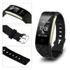 S2 Smart Armband Hjärtfrekvens Monitor IP67 Vattentät Sport Fitness Tracker Smart Watch Bluetooth Färgskärm Armbandsur för Android Ios