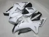 100% passning. Injektionsgjutningsmaskin för Yamaha R1 2002 2003 Vit Svart Fairings YZF R1 02 03 TY46