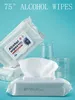 Alkol Mendil Islak Taşınabilir Dezenfekte Temizleyici Sterilizasyon Tek Mendil Wipe