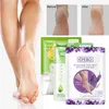 Efero Lavendel Aloe Fußmaske Entfernen Sie abgestorbene Haut Heels Fußschalenmaske für Beine Peeling Socken für Pediküre -Socken9772529