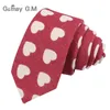 Neck tie Handkerchief sets 6*145cm 9 colors cotton Printing Marriage Necktie For Men's business Father's day Christmas gift