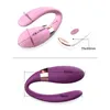 Vibratore sessuale in silicone Dildo We-Vibe Vibrazione a 7 velocità Coppia Sex Toys G Spot Giocattolo femminile Tipo C Clitoral Toy Vibratori sessuali per donne