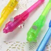 Creative Magic UV Light Invisible Ink Pen Funny Marker Pen For Kids Students Gift Novelty Stationery School Supply LX9157