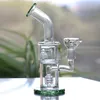 Glasbong Dab Rig Wasserpfeifen Schüssel Quarz Banger Honeycomb Perc Pink Bongs Heady Mini Pipe Wax Oil Rigs Small Bubbler8643612