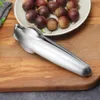 Rostfritt stål Kastanj Clip Walnut Tänger Metallmutter Cracker Sheller Nötöppnare Kök Verktyg Cutter Gadgets