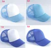 Gorra de béisbol para niños Gorras de malla para adultos Sombreros de camionero en blanco Sombreros Snapback Niñas Niños Gorra para niños pequeños Venta al por mayor barata