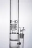 큰 물 담뱃대는 두꺼운 트리플 Bong Hookah Recycler Glass DAB 석유 굴착 장치 퍼콜레이터 워터 파이프