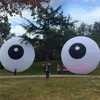 Bola inflável para os olhos personalizados por atacado para decoração de eventos Balão inflável de preços de fábrica com impressão gratuita para publicidade do parque