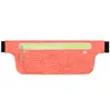 High quality running Cycling Outdoor waist bag with reflective stripe Men women invisible theftproof Phone Money Wallet Pocket waterproof Fanny Hip Belt pack