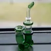 DHL Glass Water Pijp 7.5 Inch Gekleurde Bong met glazen kom J Style Glass Bongs DAB Rigs Oliereiling