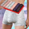 7pcs/lot Mens Underwear Boxers Man Breathable Panties Sexy Printed Shorts Brand Fashion Soft ComfortableUnderpants Plus Size