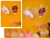 LED Cartoon Bobo Ball Balloon Lysous Light Up Transparenta Ballonger Leksaker Blinkande Ballong Julfest Bröllop Bar Club Decoration