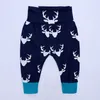 Weihnachten Neugeborenen Baby Jungen Mädchen Kleidung Gedruckt Deer strampler + Hose + Hut 3 stücke Outfits Set Niedlichen Cartoon Baby kleidung Sets 0-24M