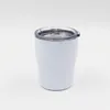 10oz Kaffe Kopp Vakuumisolerad Dubbelvägg Rostfritt Stål Vinglasögon med Lock Kid Cup Ölmugg Resa Tumbler Customizable DBC VT1140