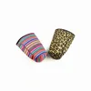 Mode Leopard Print Rainbow Cactus Water Bottle Cover Neopren Isolerad Ärmväska Väska Till På 30oz Tumbler Cup