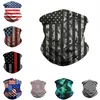 Magia American Flag Scarf impressão 3D Máscara Facial Homens Mulheres Dustproof protetor solar Lenços Bandana tubo Headwear Ciclismo Máscaras INS