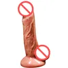 Skin Realistic Dildo Soft Liquid Silicone Huge Big Penis with Suction Cup Sex Toys for Woman Strapon Female Masturbation