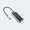 Baseus wielofunkcyjny adapter piasty USB C 6 w 1 USB C konwerter koncentratora wysokiej rozdzielczości PD Ładowanie USB 3.0 dla iPada Pro 2018