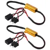 Lâmpadas 50W H1 H3 H7 H11 9006 hb3 hb4 h9 h8 h10 Resistor de carga de carro cancelador de erro LED Decodificador Canbus Fiação Light3483837